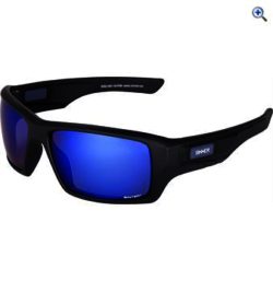 Sinner Sunburst Sunglasses (Black/Sintec Blue Revo) - Colour: Matte Black